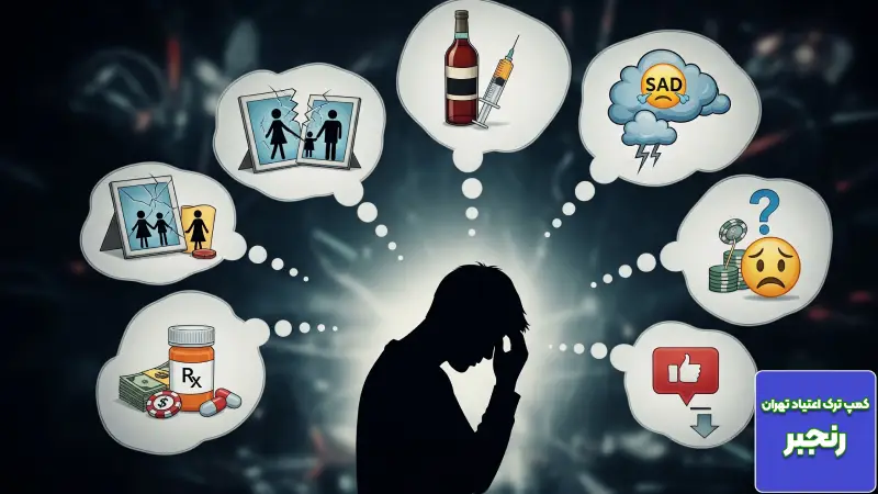 اعتیاد، یک چالش چند بعدی شناخت عمیق عوامل ایجاد کننده آن
